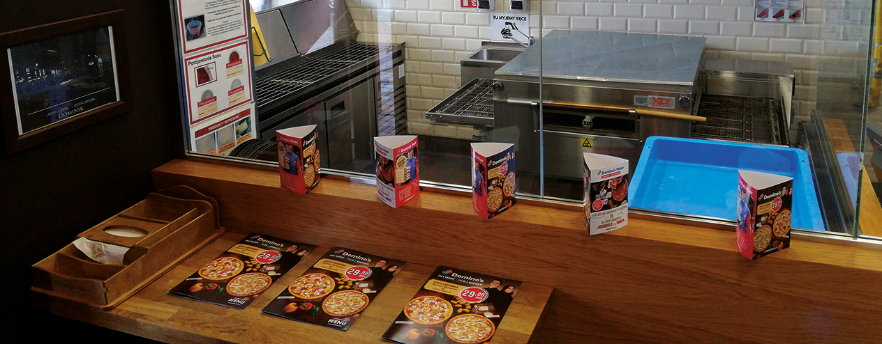 Strefa pizzera Pizzeria Domino’s w Płocku Aleja AK