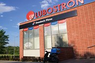 Strefa gości w pizzerii Domino's w Krakowie Lubostron